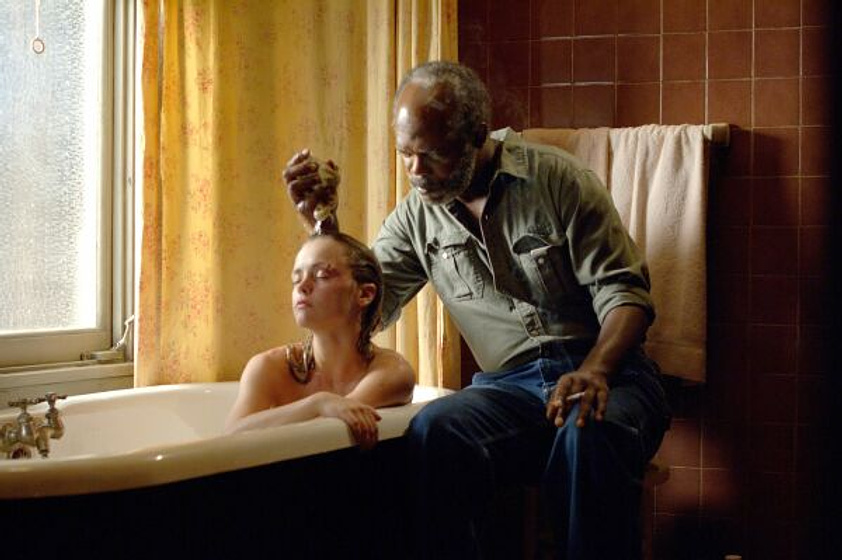 Samuel L. Jackson y Christina Ricci en Black Snake Moan