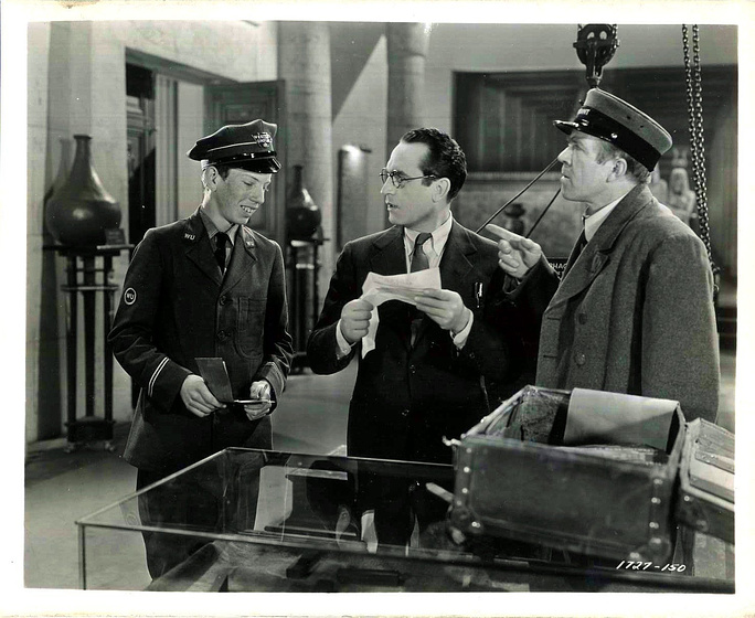 Harold Lloyd y Christian Rub en Professor Beware