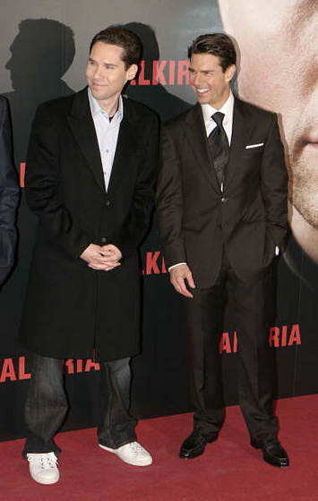 Tom Cruise y Bryan Singer en Valkiria (Photocall en Madrid. Enero 2009)