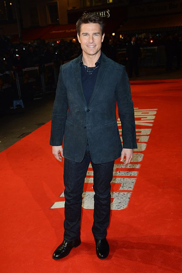 Tom Cruise en Jack Reacher (Premiere en Londres. Diciembre 2012)