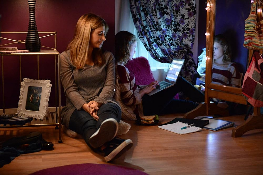 Callie Thorne y Laura Wiggins en hambre-al-limite