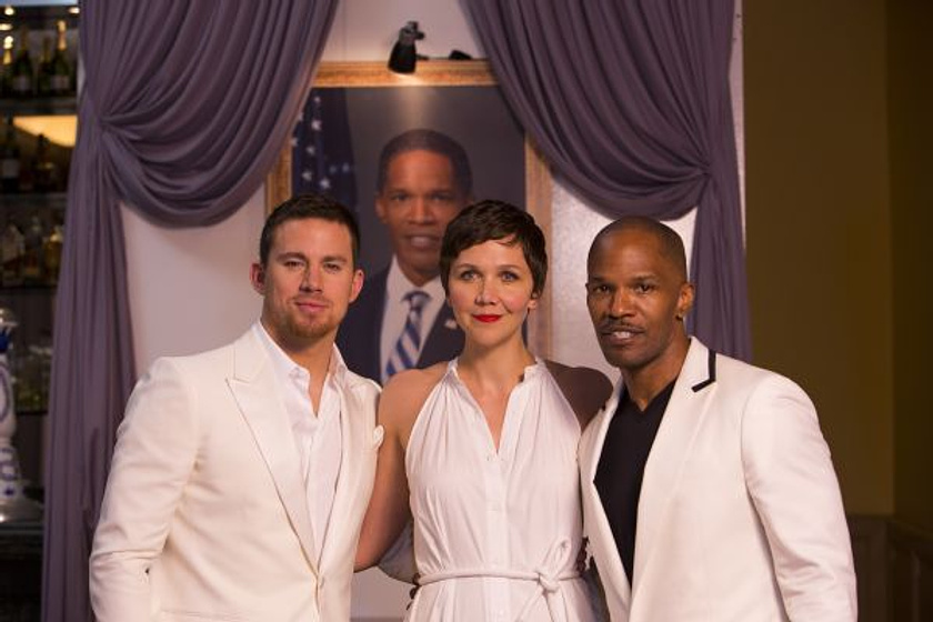 Jamie Foxx, Maggie Gyllenhaal y Channing Tatum en Asalto al Poder (Photocall en Cancún. Abril 2013)