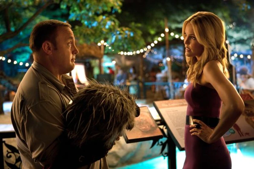 Leslie Bibb y Kevin James en zooloco