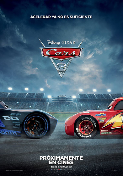Imagen de Cars 3 (Cartel español)