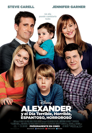 Imagen de Alexander y el día terrible, horrible, espantoso, horroroso (Cartel teaser español)