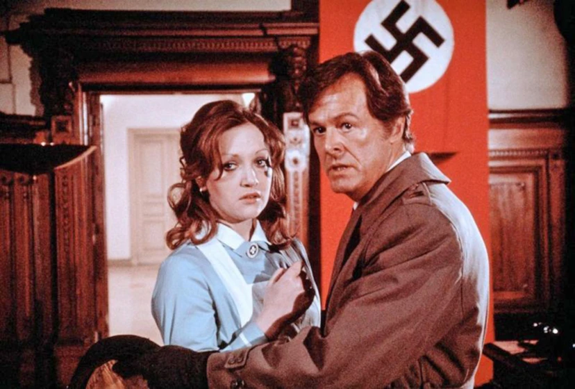 Doris Kunstmann y Robert Culp en berlin-1976