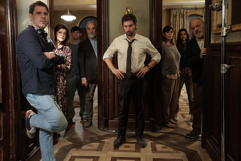 Neus Asensi, Clara Lago, Tito Valverde, Gonzalo de Castro, Raúl Fernández, Neus Sanz, Santiago Requejo y Christian Checa en Votemos (Presentación)