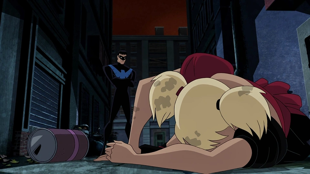 Imagen de Batman y Harley Quinn