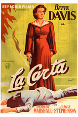 poster of movie La Carta (1940)
