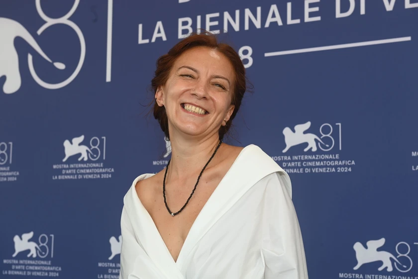 Irina Enea en El Año Nuevo que Nunca Llegó (Festival de Venezia. Septiembre 2024)