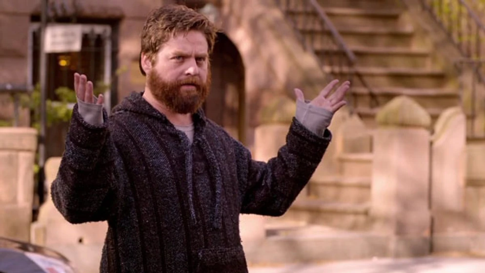 Zach Galifianakis en bored-to-death