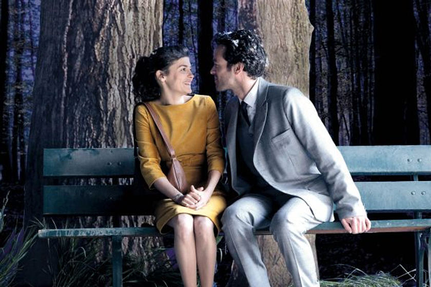 Audrey Tautou y Romain Duris en La Espuma de los Días