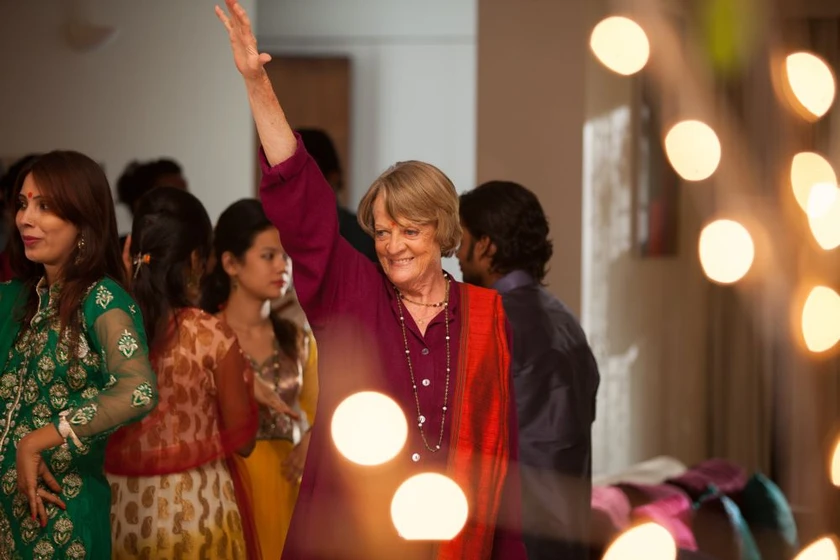 Maggie Smith en el-nuevo-exotico-hotel-marigold