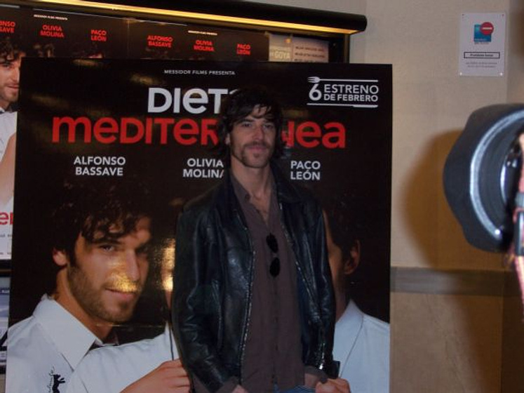 Alfonso Bassave en Dieta mediterránea (Rueda de prensa en Madrid. Enero 2009)