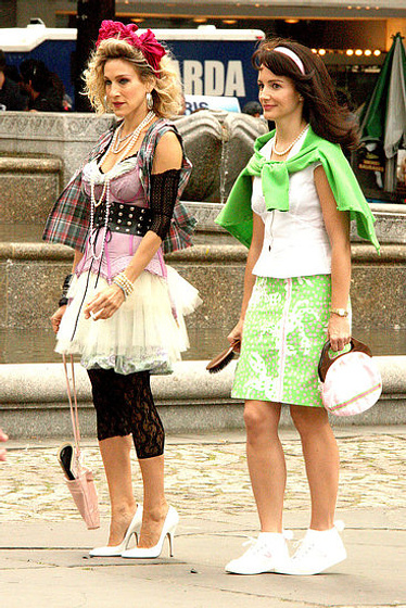 Sarah Jessica Parker y Kristin Davis en Sexo en Nueva York 2