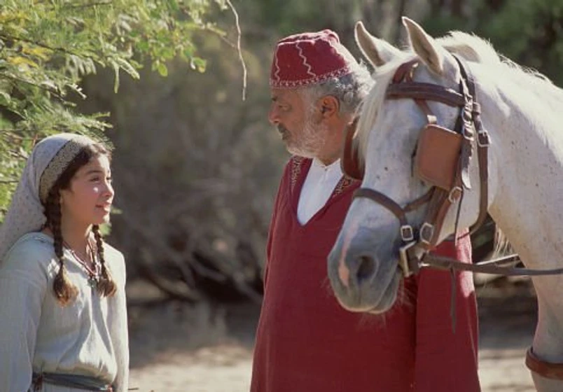 Richard Romanus y Biana Tamimi en shetan-el-caballo-del-desierto