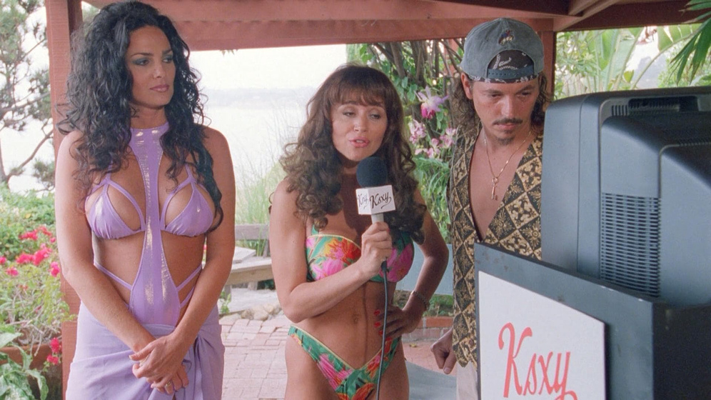 Kevin Eastman, Julie Strain y Ava Cadell en L.E.T.H.A.L. Ladies: Return to Savage Beach