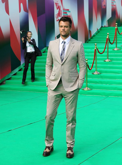 Josh Duhamel en Transformers: El lado oscuro de la Luna (Premiere en Moscú. Julio 2011)