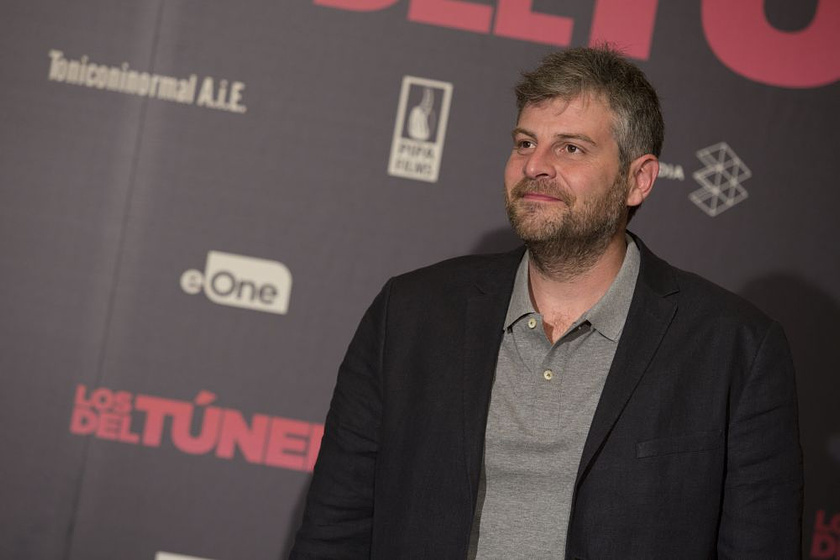 Raúl Cimas en Los del Túnel (Photocall en Madrid. Enero 2017)