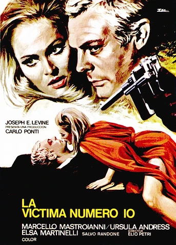 Poster de La Víctima Número Diez