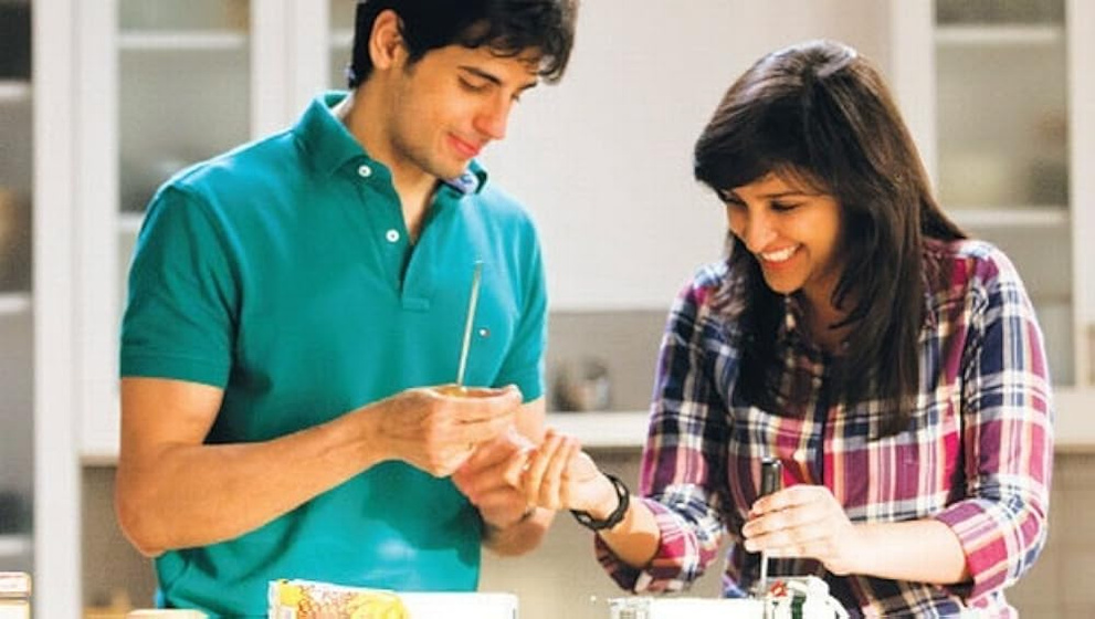 Sidharth Malhotra y Parineeti Chopra en hasee-toh-phasee
