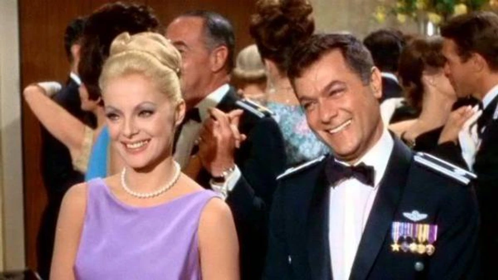 Tony Curtis y Virna Lisi en bromas-con-mi-mujer-no