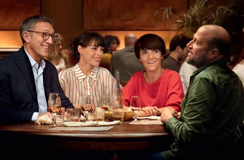 Vincent Cassel, Bérénice Bejo, Florence Foresti y François Damiens en envidia-sana