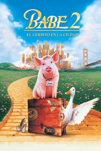 Poster de Babe, el cerdito en la ciudad