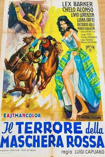 Poster de El Terror de la Máscara Roja