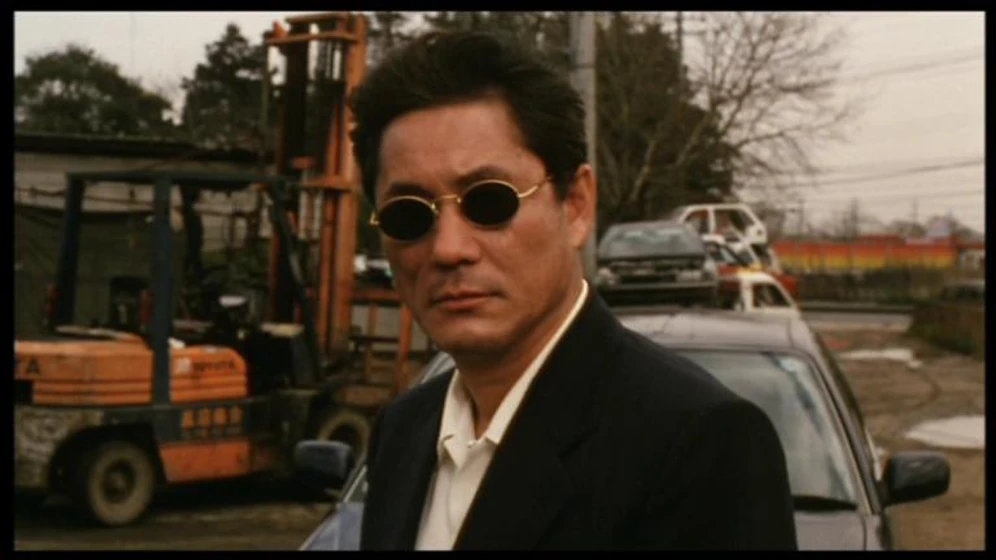 Takeshi Kitano en hana-bi-flores-de-fuego