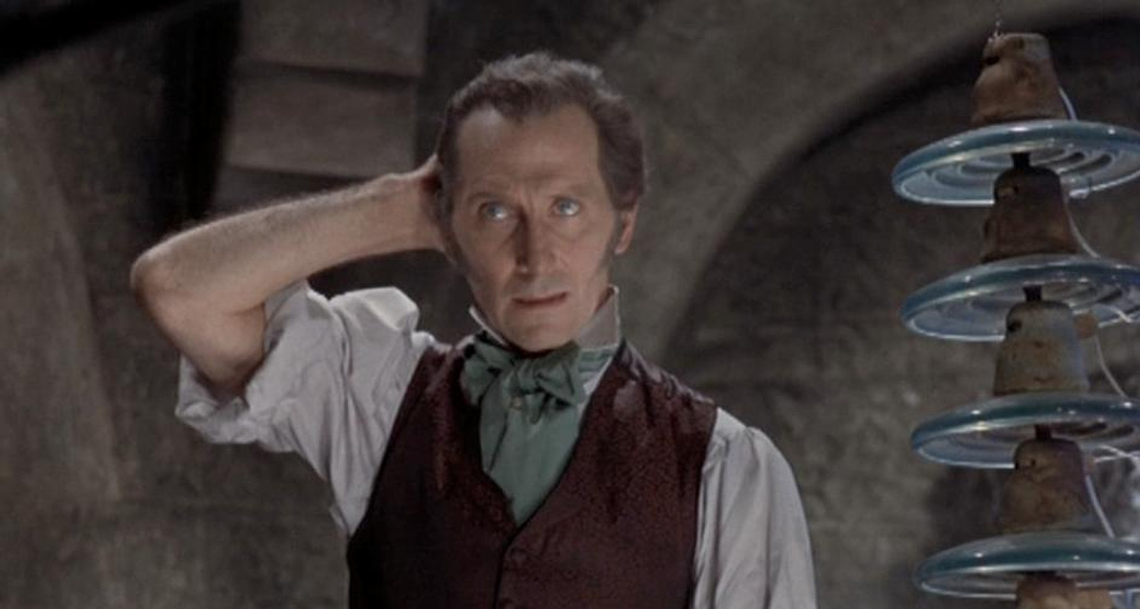 Peter Cushing en La Maldad de Frankenstein