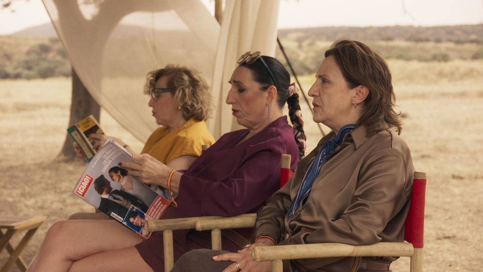 Rossy de Palma, Carmen Machi y Blanca Portillo en dia-de-caza