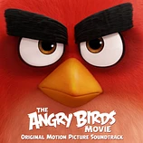 Carátula de la banda de sonido de Angry birds. La Película