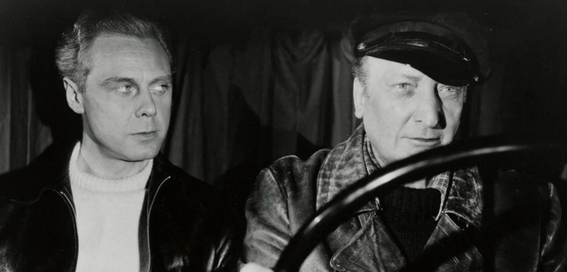 Hans Albers y Marius Goring en nachts-auf-den-strassen