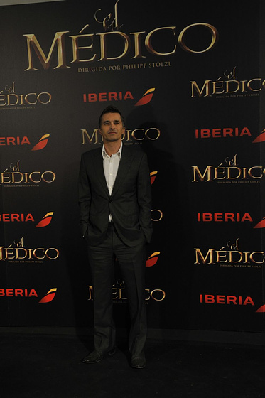 Olivier Martinez en El Médico (Photocall en Madrid. Diciembre 2013)