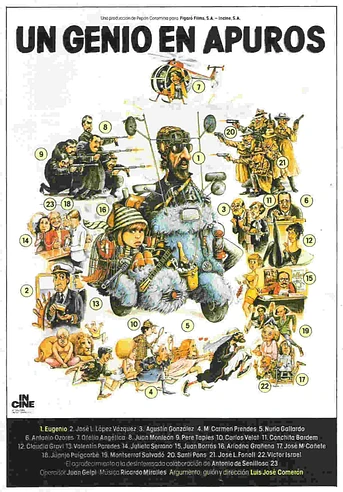 Poster de Un Genio en apuros