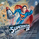 Carátula de la banda de sonido de Superman IV
