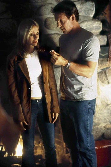 Rosanna Arquette y Chris Potter en ambicion-mortal