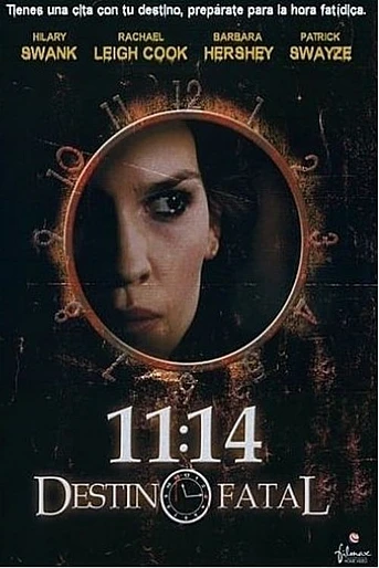 Poster de 11:14, Destino Fatal