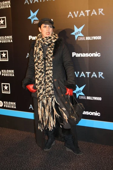 Rossy de Palma en avatar (Premiere en Madrid.diciembre 2009)