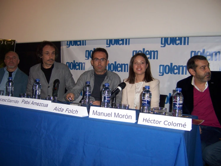 Manuel Morón, Francesc Garrido, Aida Folch, Patxi Amézcua y Joan Massotkleiner en 25-kilates