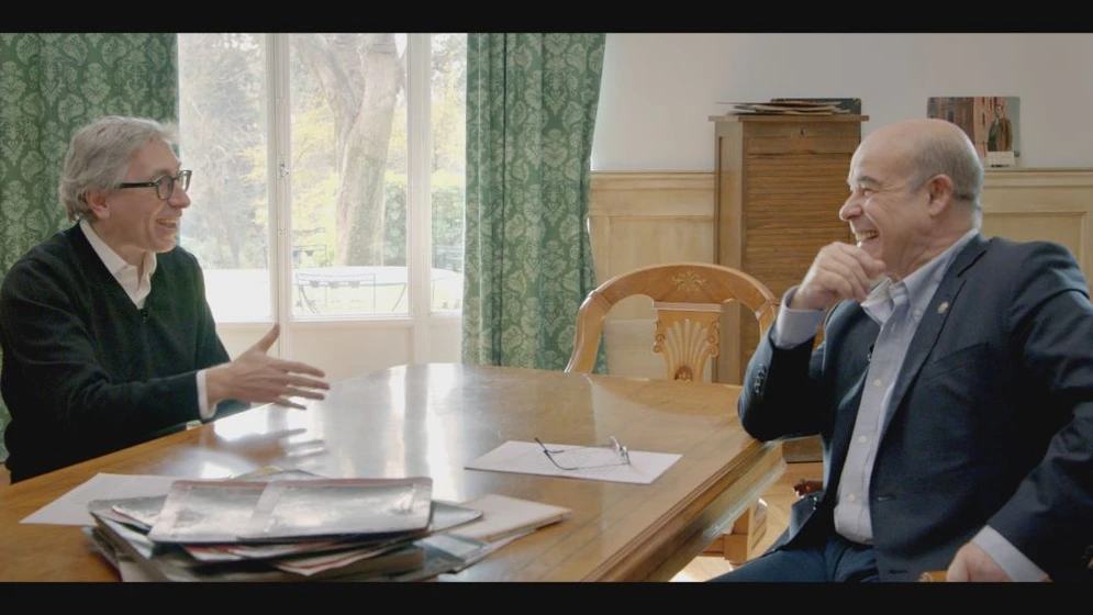 Antonio Resines y David Trueba en historias-de-nuestro-cine
