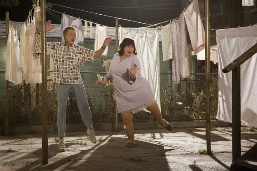 Christopher Walken y John Travolta en Hairspray