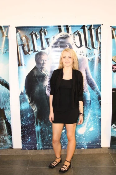 Evanna Lynch en harry-potter-y-el-misterio-del-principe (Promoción en Mallorca. Julio 2009)
