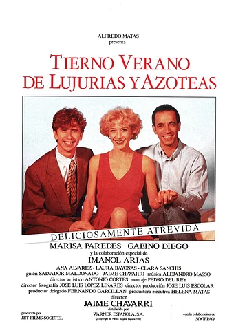 Poster de Tierno Verano de Lujurias y Azoteas