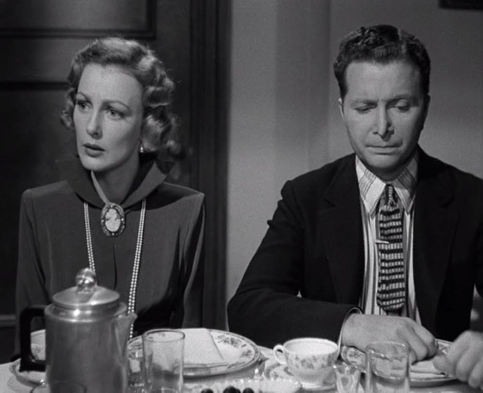 Virginia Grey y Henry Morgan en Así es Nueva York