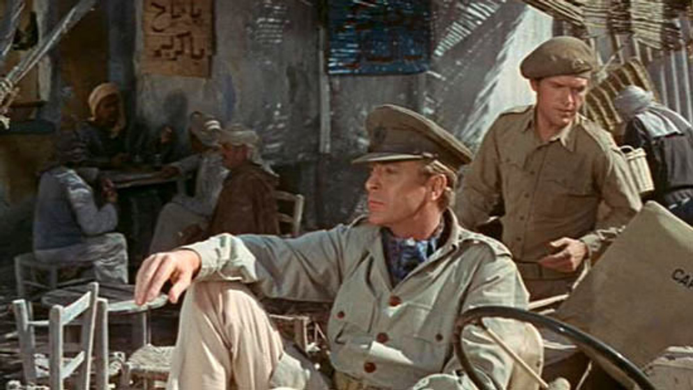 Michael Caine en Mercenarios sin Gloria