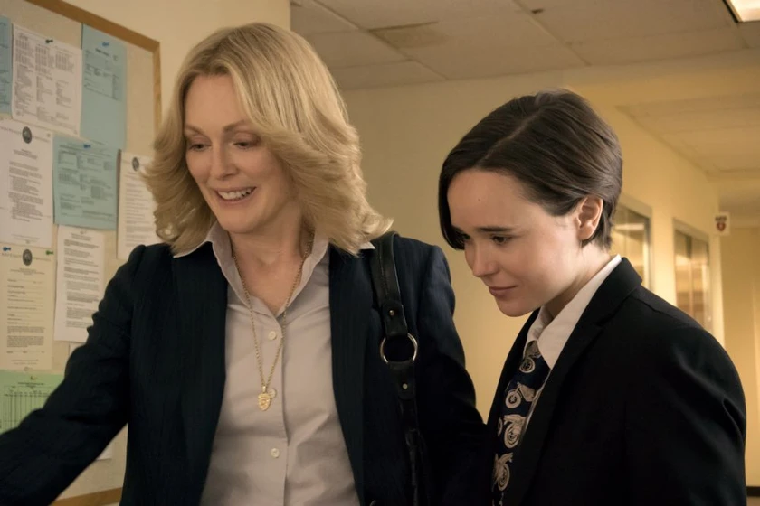 Julianne Moore y Elliot Page en freeheld-un-amor-incondicional
