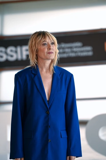 Nathalie Poza en marco (Festival de San Sebastián. Septiembre 2024)