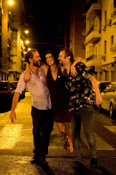 Guillermo Toledo, Tristán Ulloa y Blanca Romero en after
